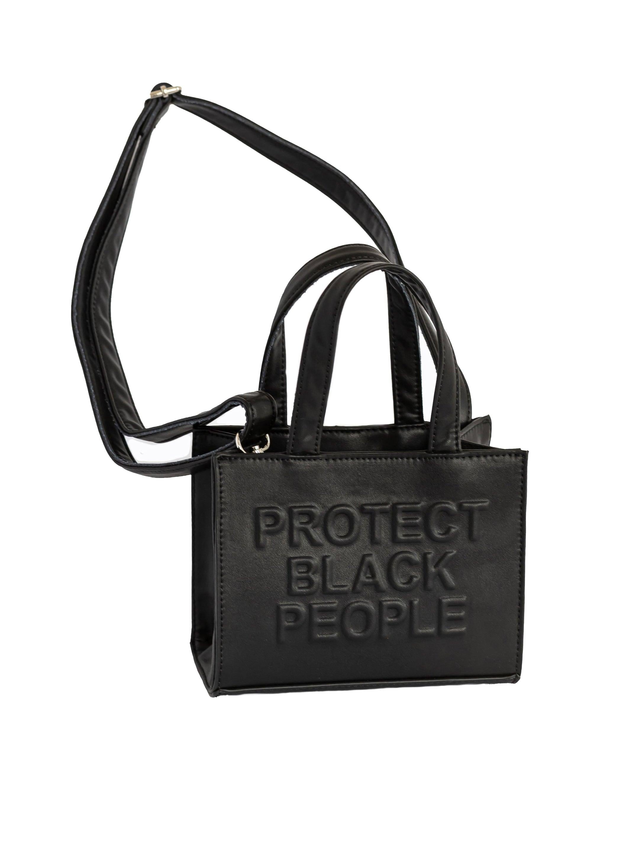 PBP - Genuine Leather Mini Bag (Black)