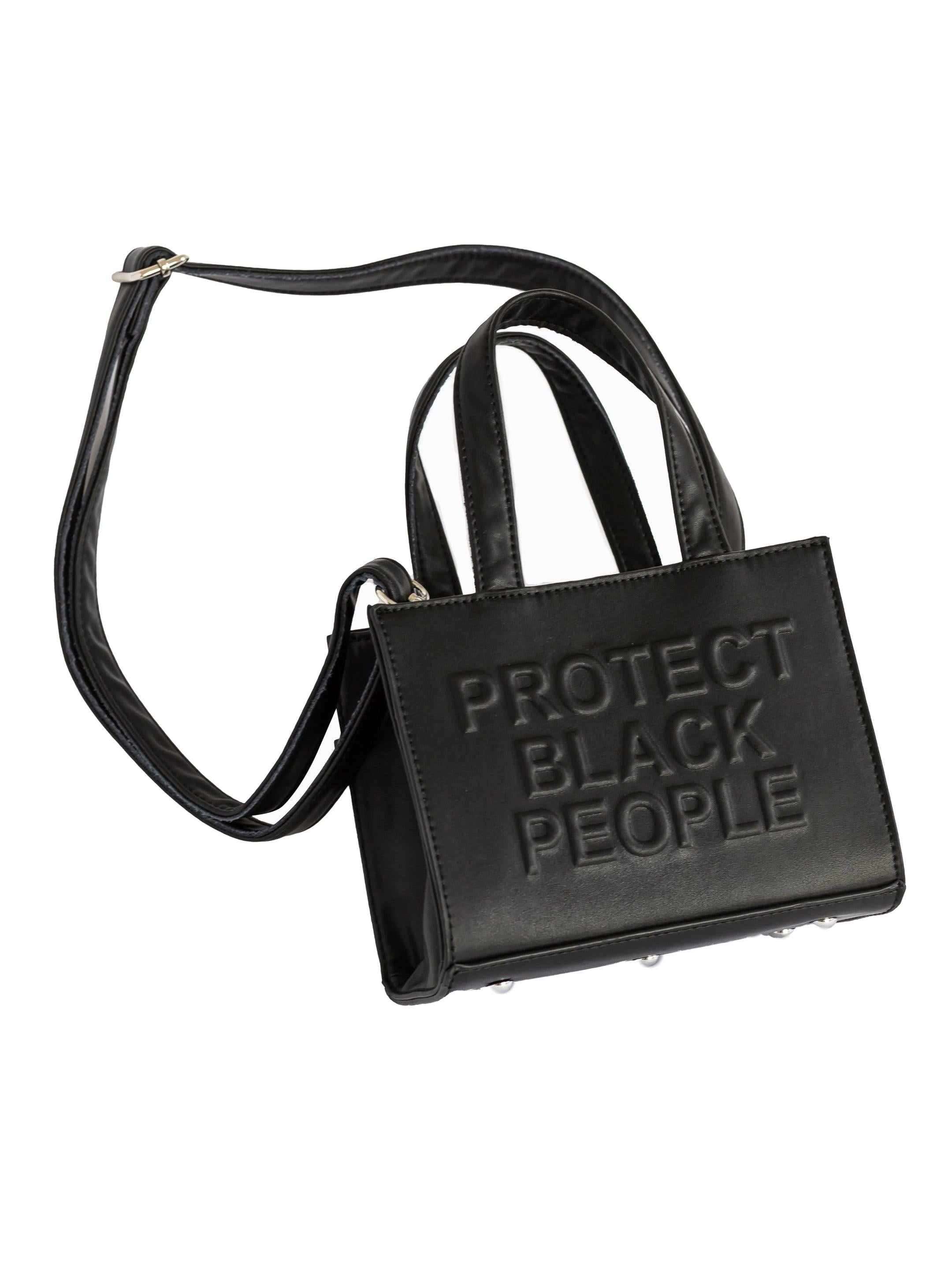 PBP - Genuine Leather Mini Bag (Black)