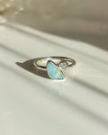 CALLISTO// opal + diamond orbit ring