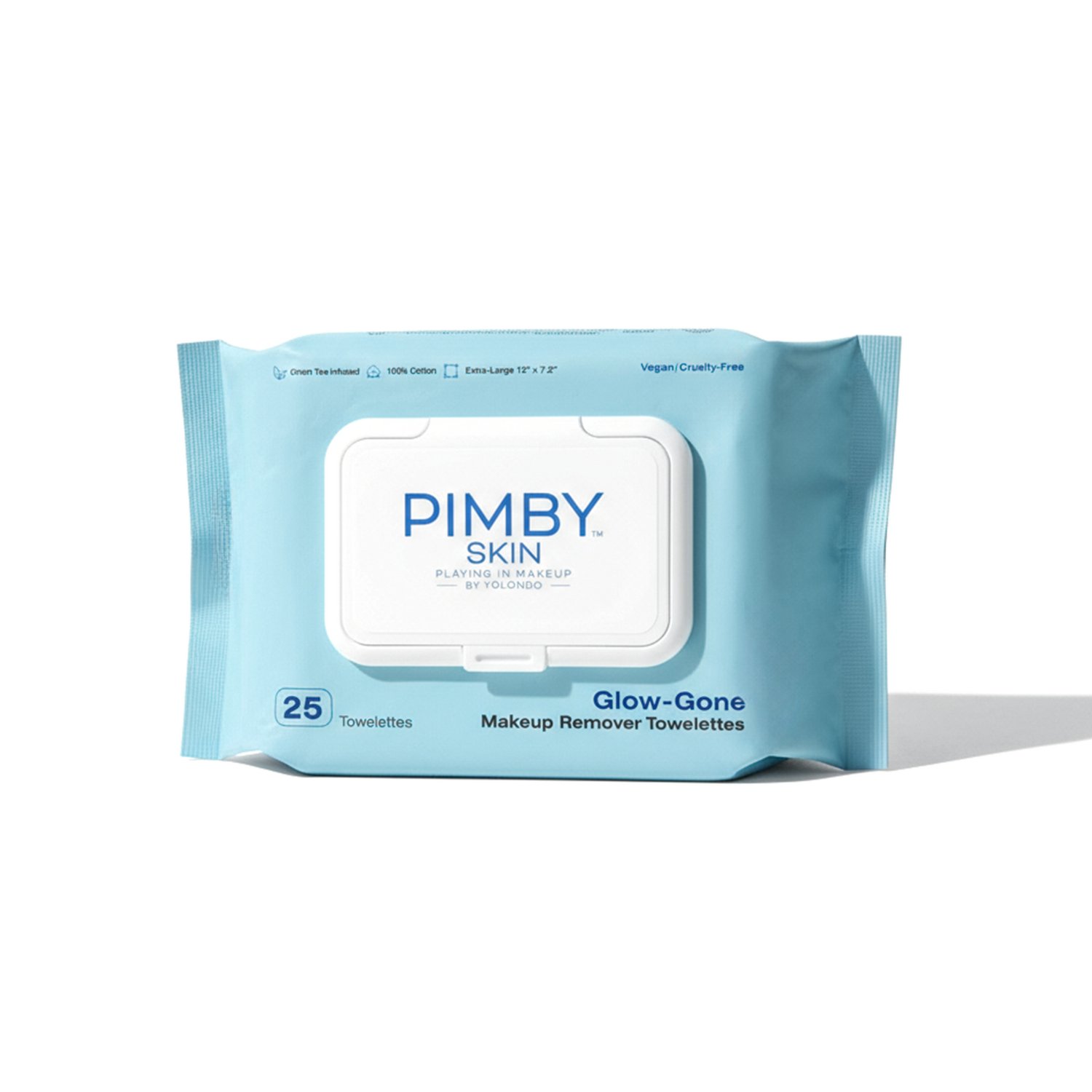 Glow-Gone Green Tea Makeup Removing Towelettes-dry skin