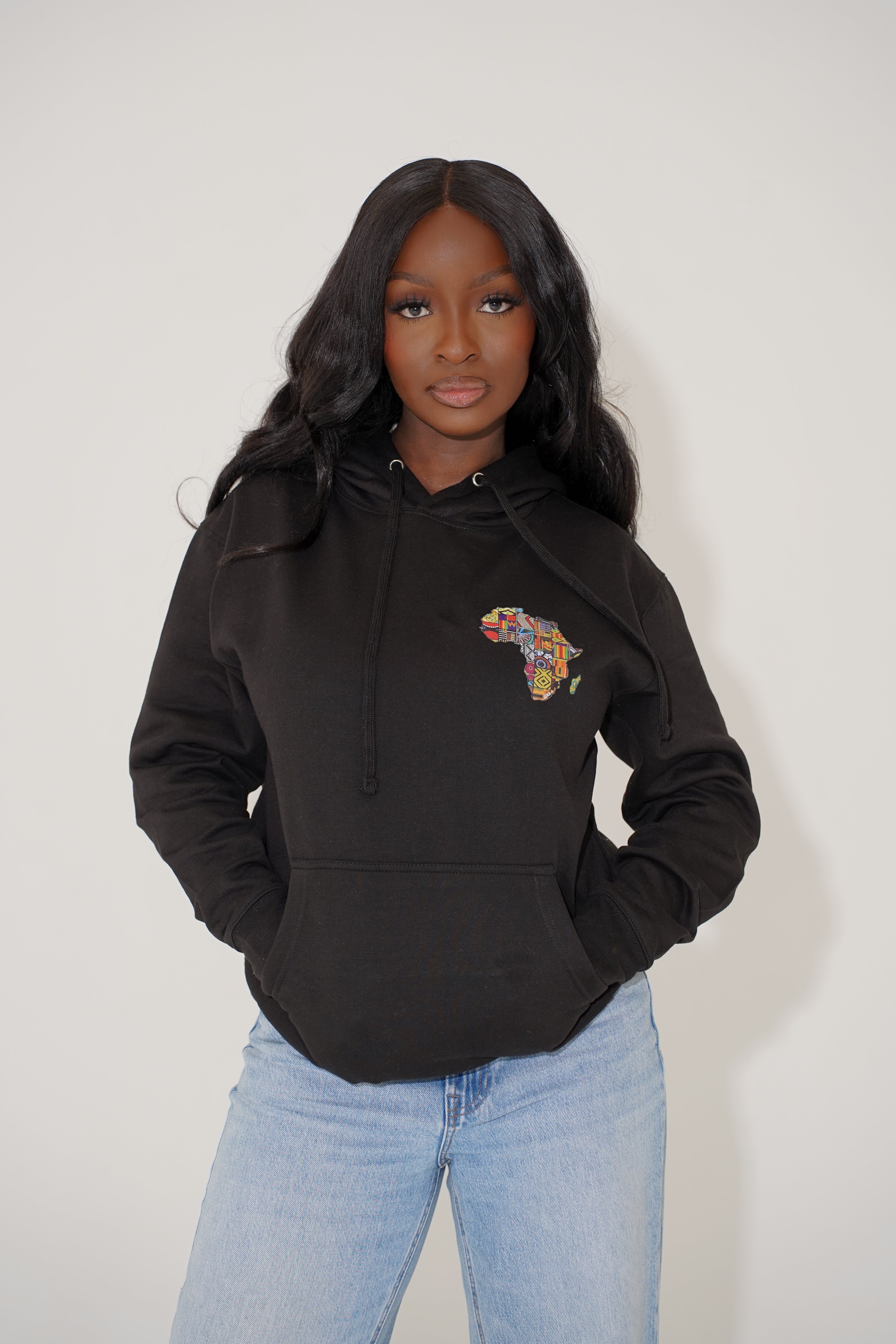 Africa Map Hoodie