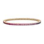 Sapphire Rainbow Flex Bracelet
