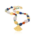 Gold Tide Shell Necklace