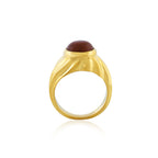 Wavescape Ring with Stone