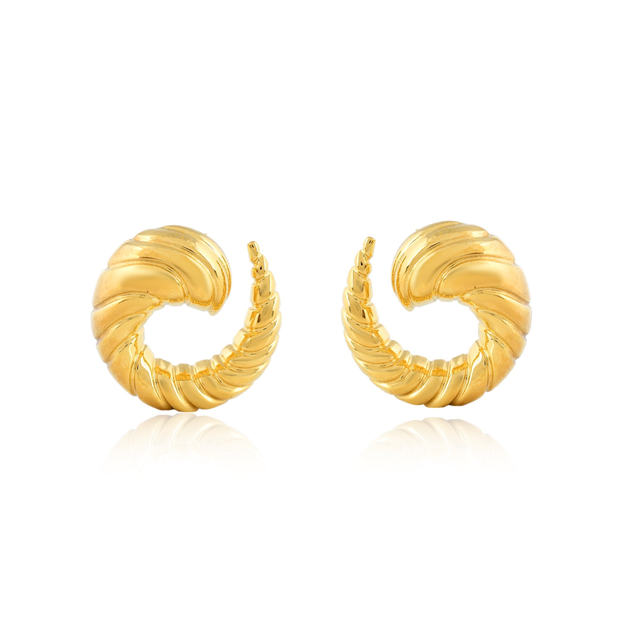 Mini Seaswept Swirl Shell Earrings