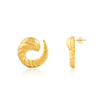 Mini Seaswept Swirl Shell Earrings