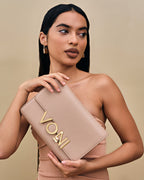 NUDE Clutch - Beige