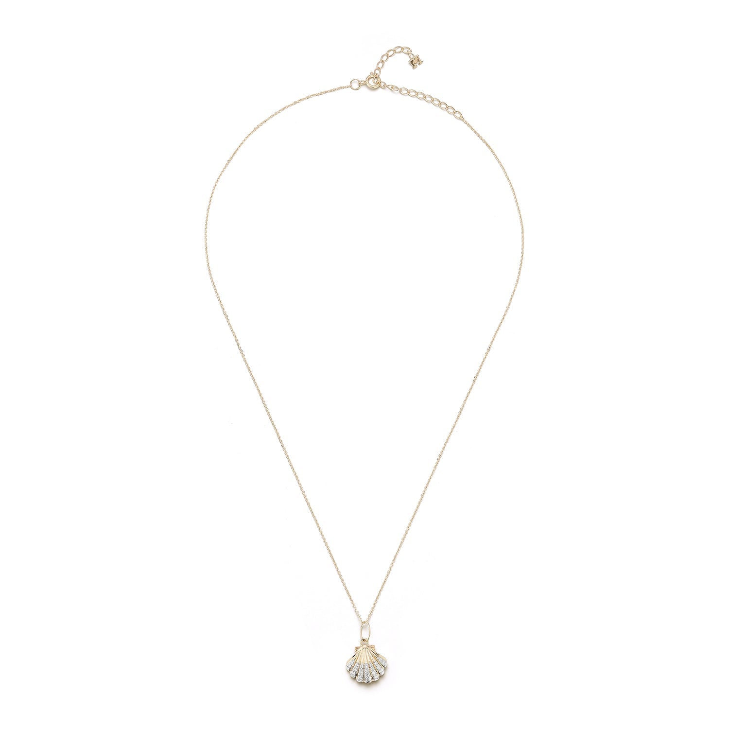 14kt Diamond Venus Necklace