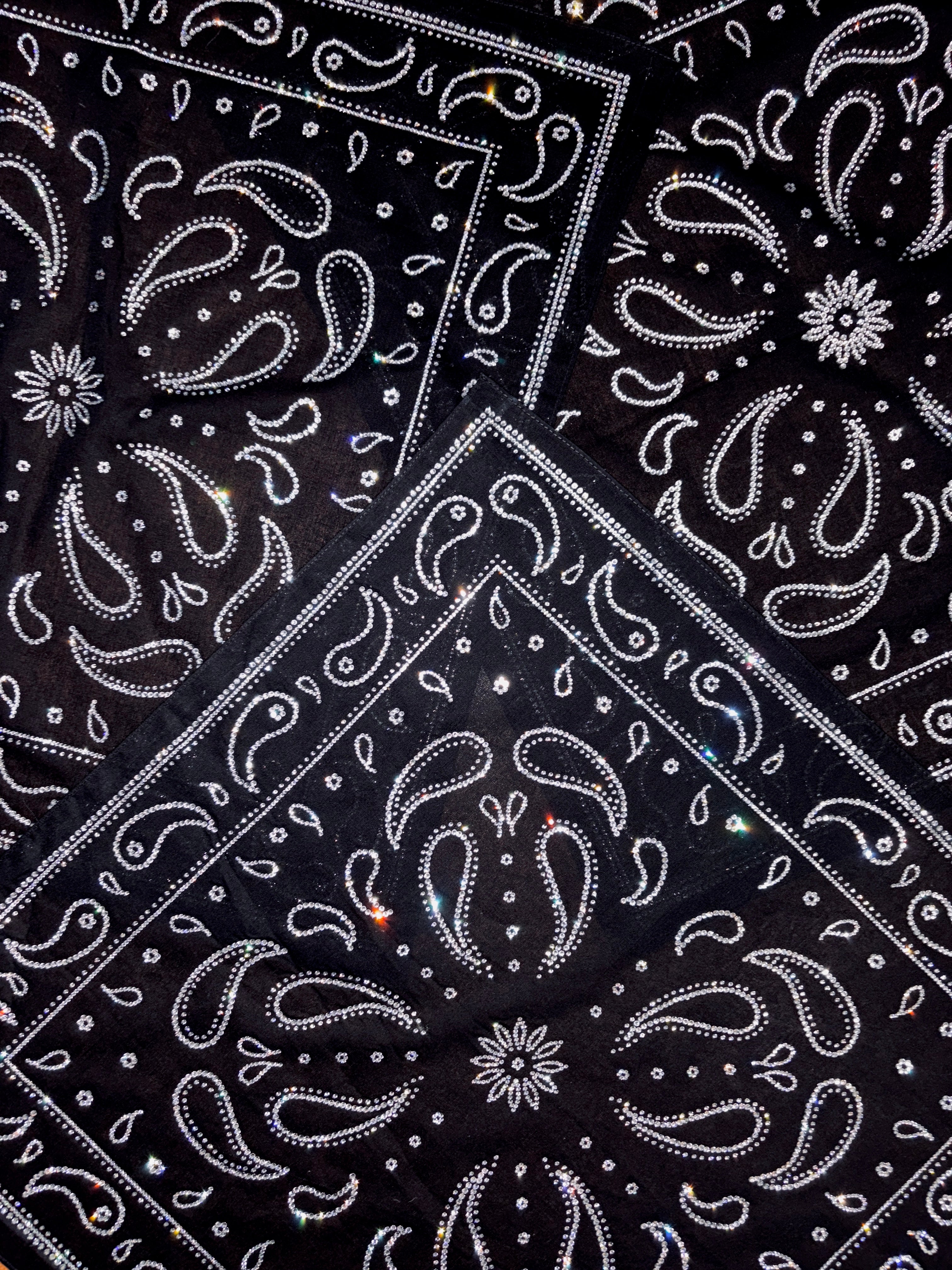 Crystal Bandana | Black