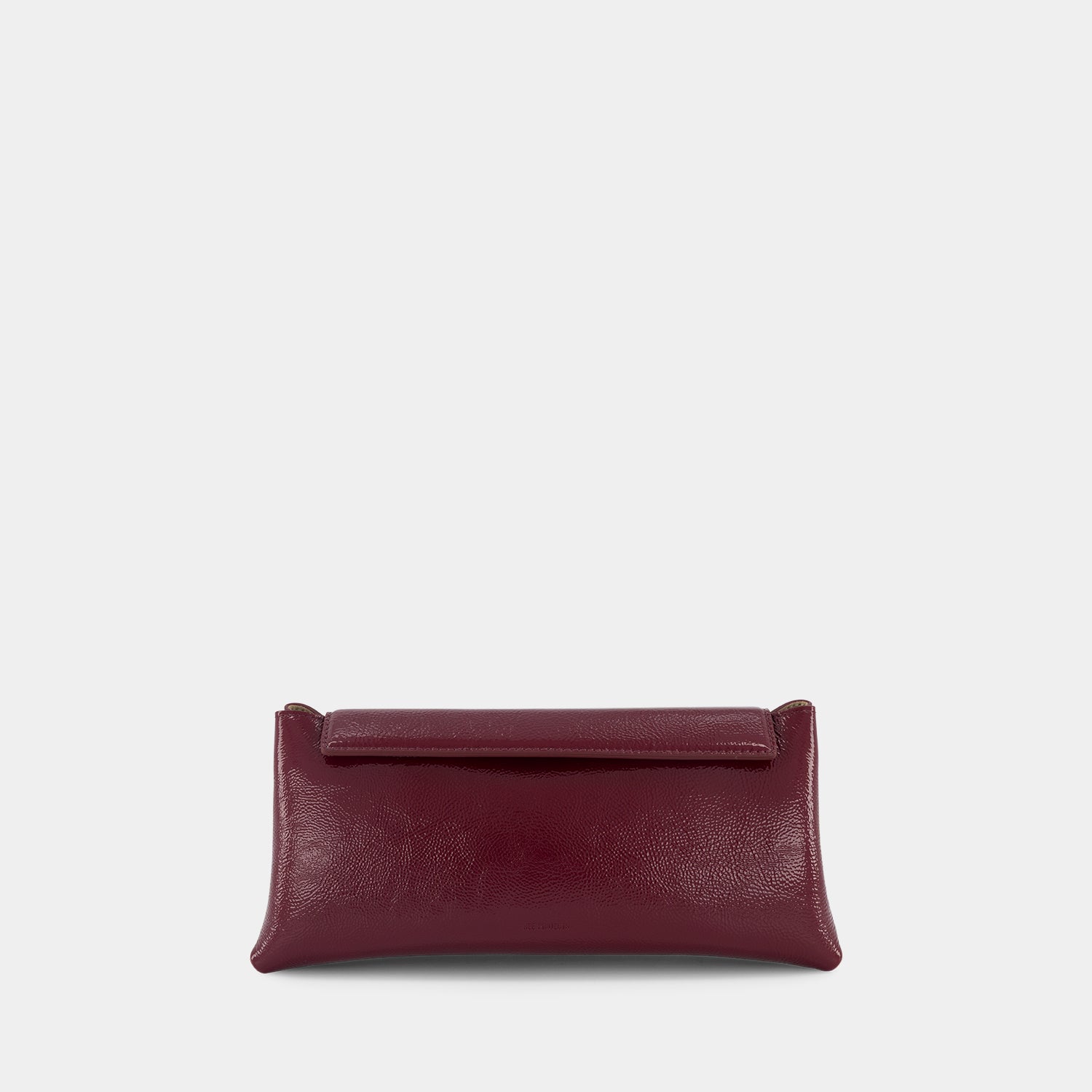 ELIEZE CLUTCH - NAPPA LAK - BURGUNDY