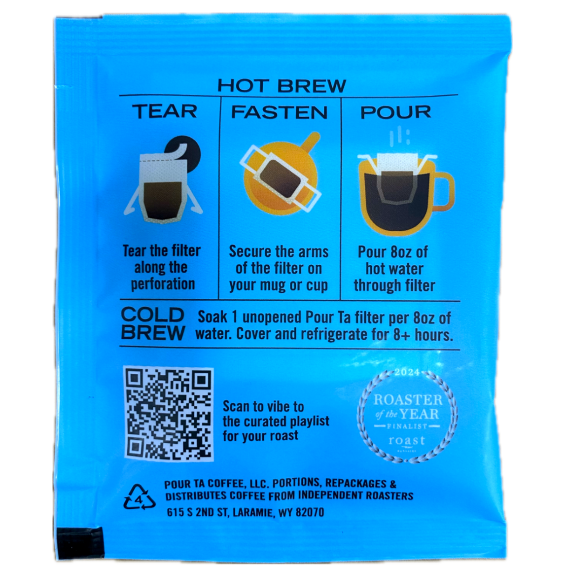 "Ear Candy" Natural Processed Ethiopia - Single Serve Pourover