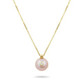Everly Necklace, Pink Pearl