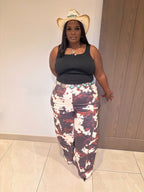 VK Brown Cowgirl Cargo Pants