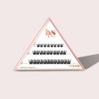 Uplifted Pre-Glued Lash Clusters