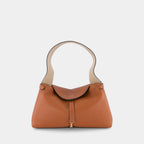 FLORENCIA PURSE - PEBBLE GRAIN - CARAMEL