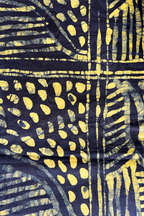 Naya Foldover Clutch - Indigo