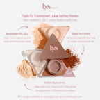 Triple Fix Translucent Loose Setting Powder