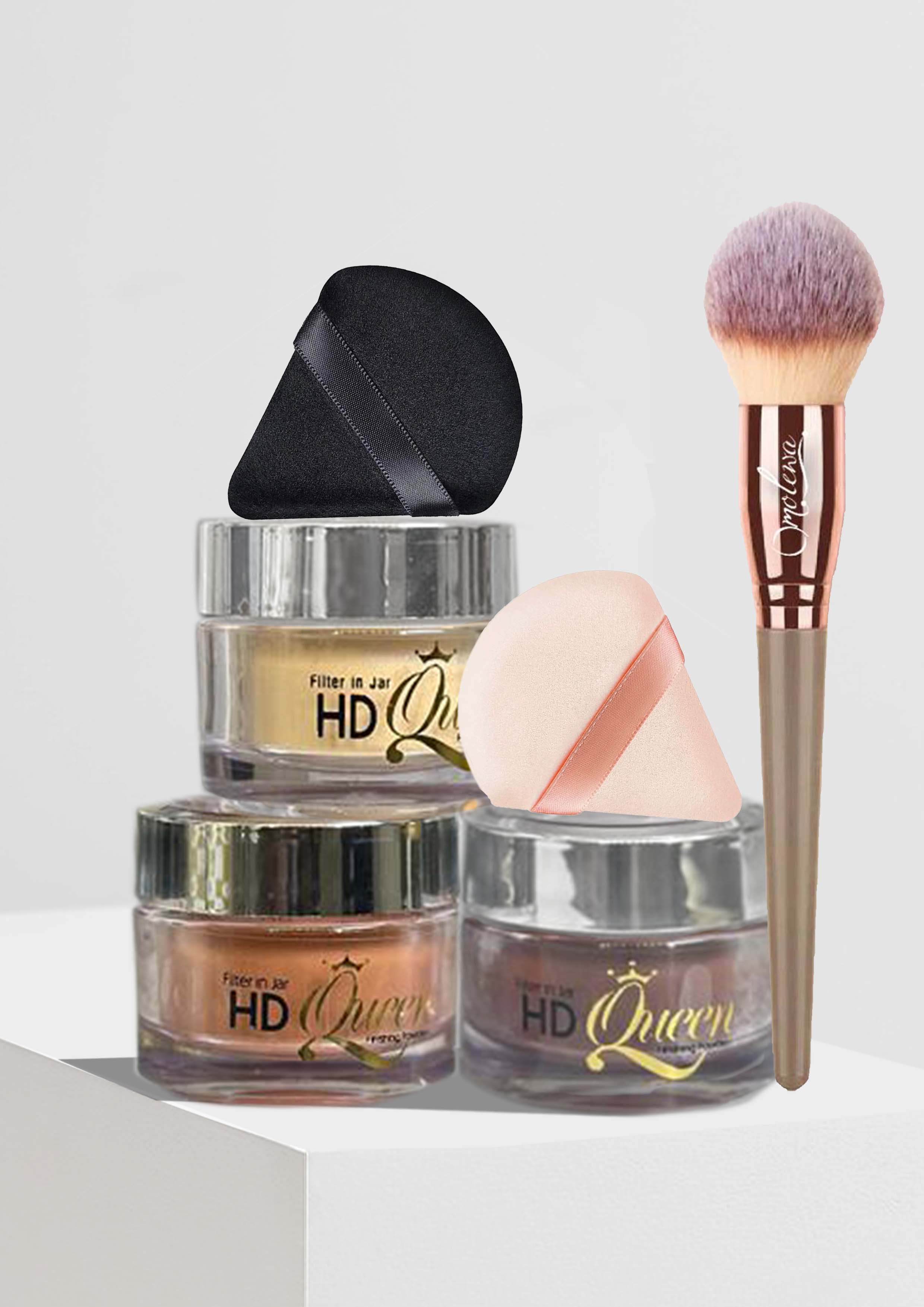 "FIlter in a Jar " HD QUEEN FINISHING POWDER BUNDLE