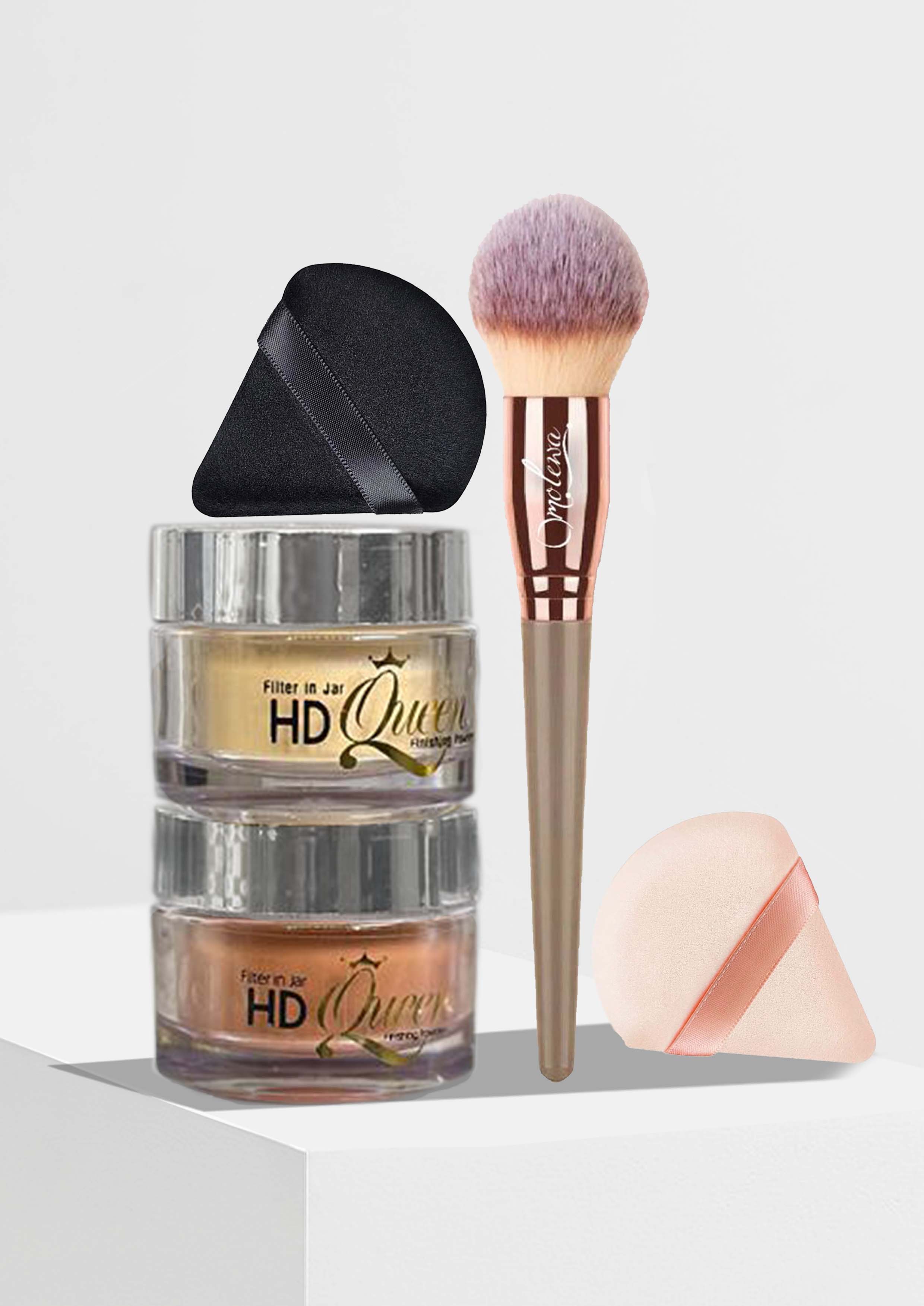 "FIlter in a Jar " HD QUEEN FINISHING POWDER BUNDLE