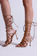 Snake Heel (Tan)