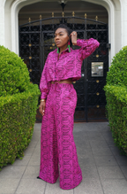 Pink Passion Wide Leg Pants