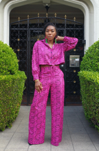 Pink Passion Wide Leg Pants