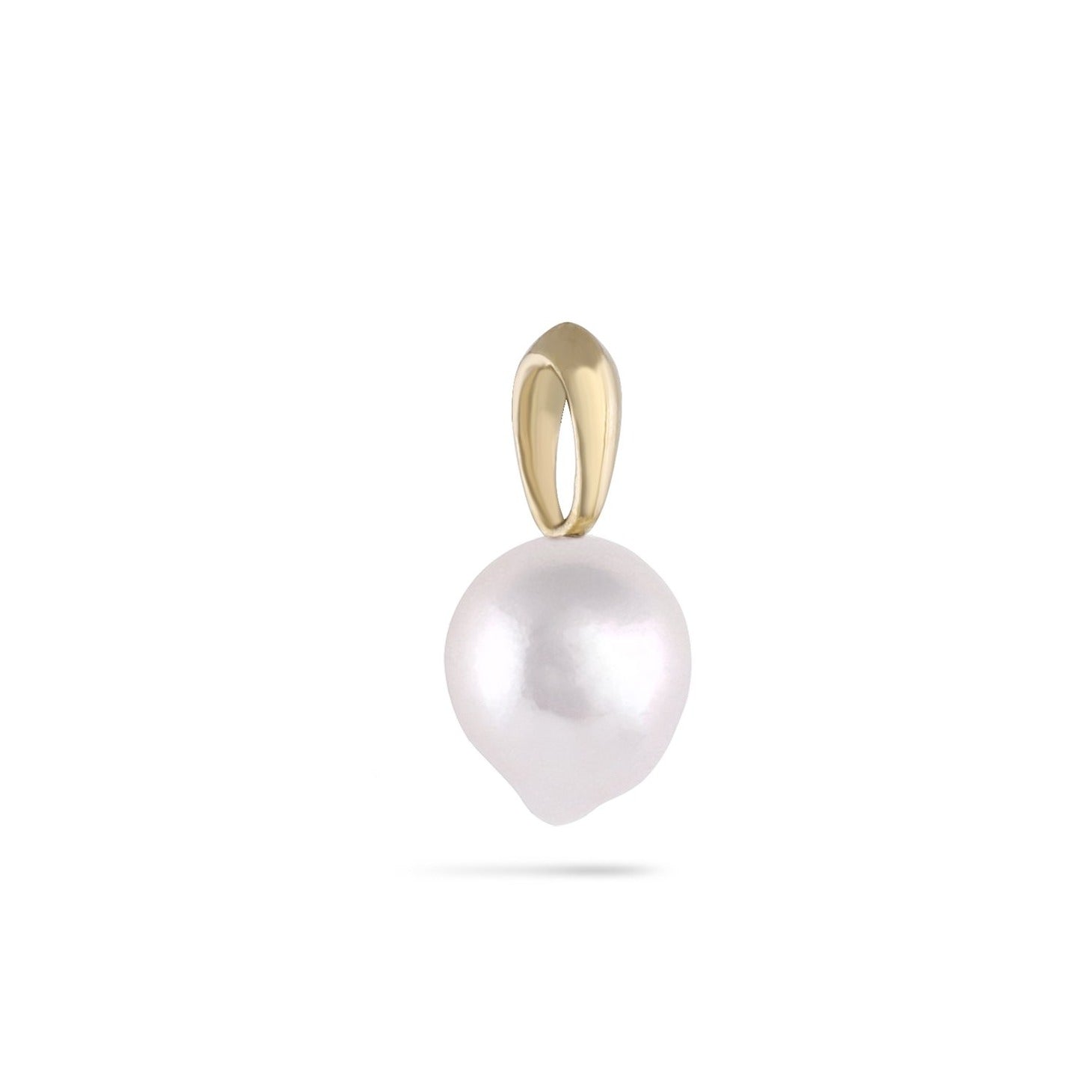 Akoya Baroque Clio Charm, White