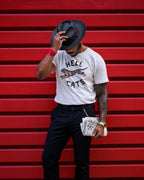 SG Geoffery Straw Fedora Hat – Black