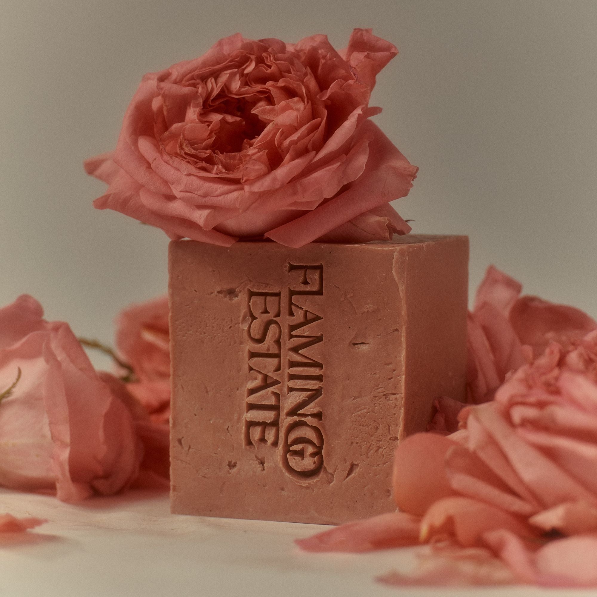 Jasmine Damask Rose Soap Brick