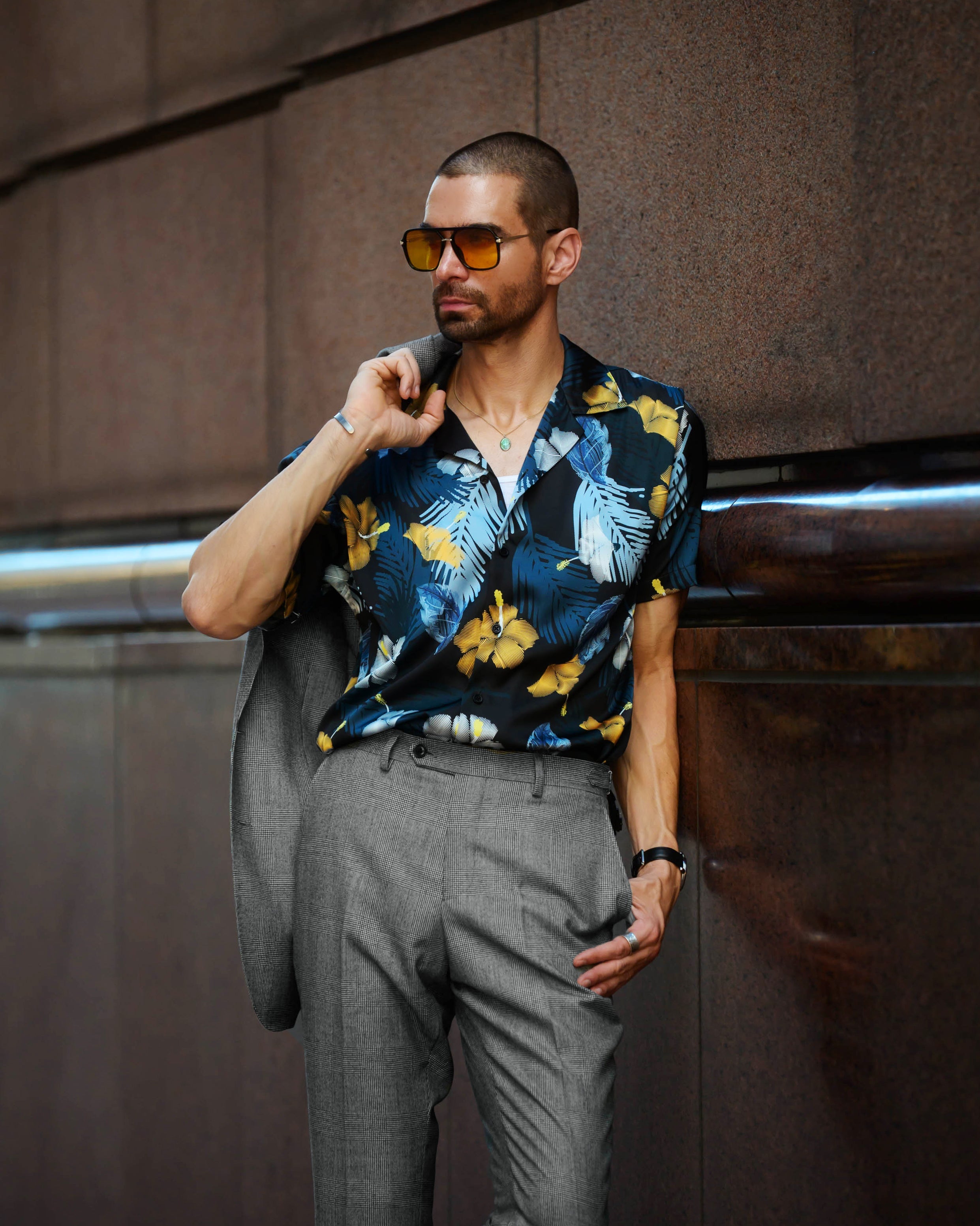 SG Dress Trouser - Houndstooth Plaid