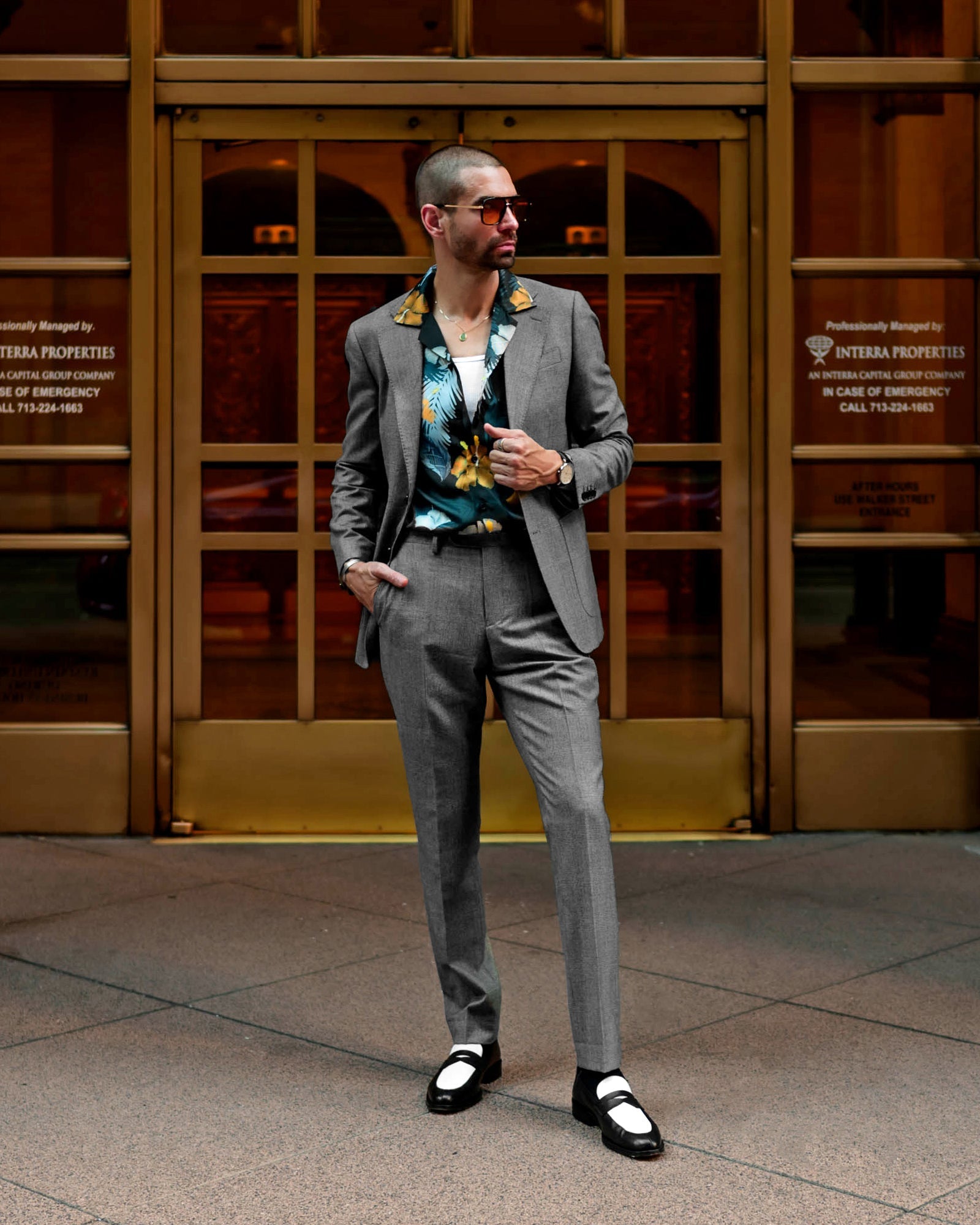 SG Dress Trouser - Houndstooth Plaid