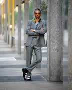 SG Dress Trouser - Houndstooth Plaid