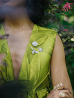 We Are Seeds Platinum Brooch