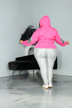 Pink Sequin CC Sweatshirt