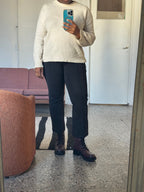 Roma Lace Up Boot in Plum