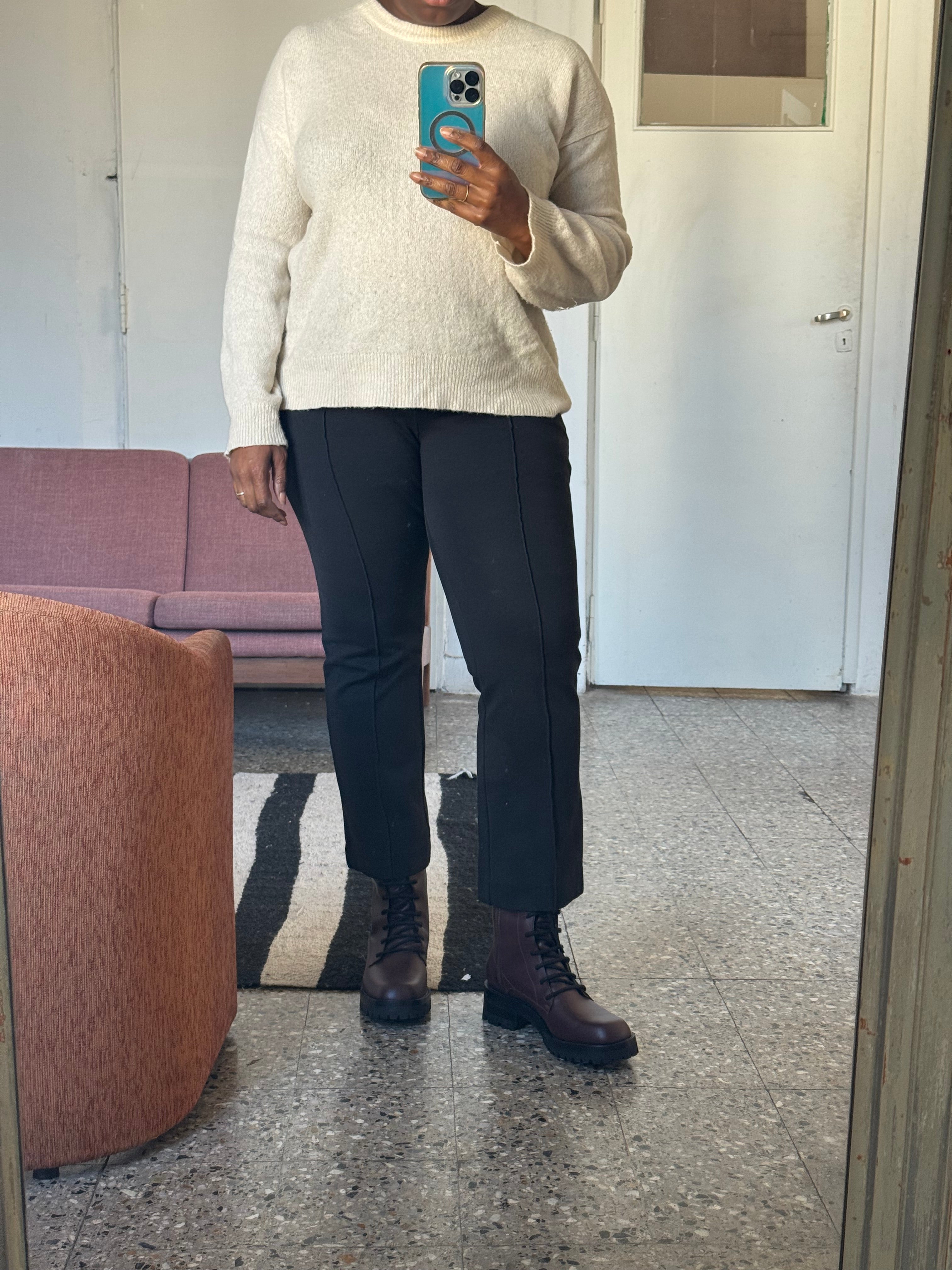 Roma Lace Up Boot in Plum