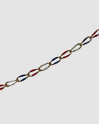 MULTICOLOR ANKLET - GOLD