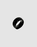 BLACK CHAIN RING - SZ 8
