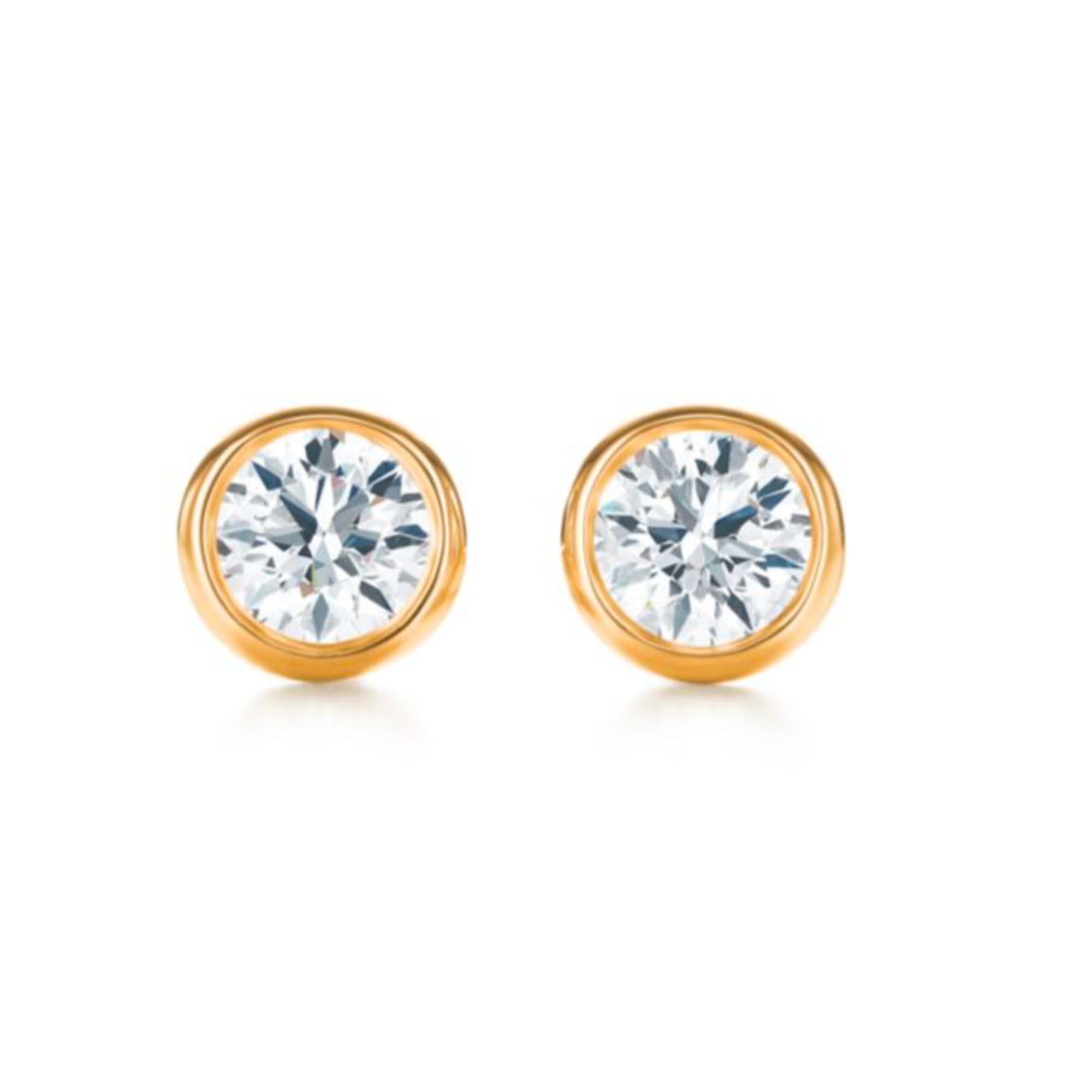 Round Diamonds Stud Earrings