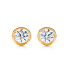 Round Diamonds Stud Earrings