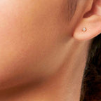 Round Diamonds Stud Earrings