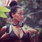 Vintage Beads Byaree "Chakah" Hoops
