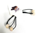 Brown Girls Hair® Small Bling Ponytail Hair Elastics | Hair Knockers Bobbles