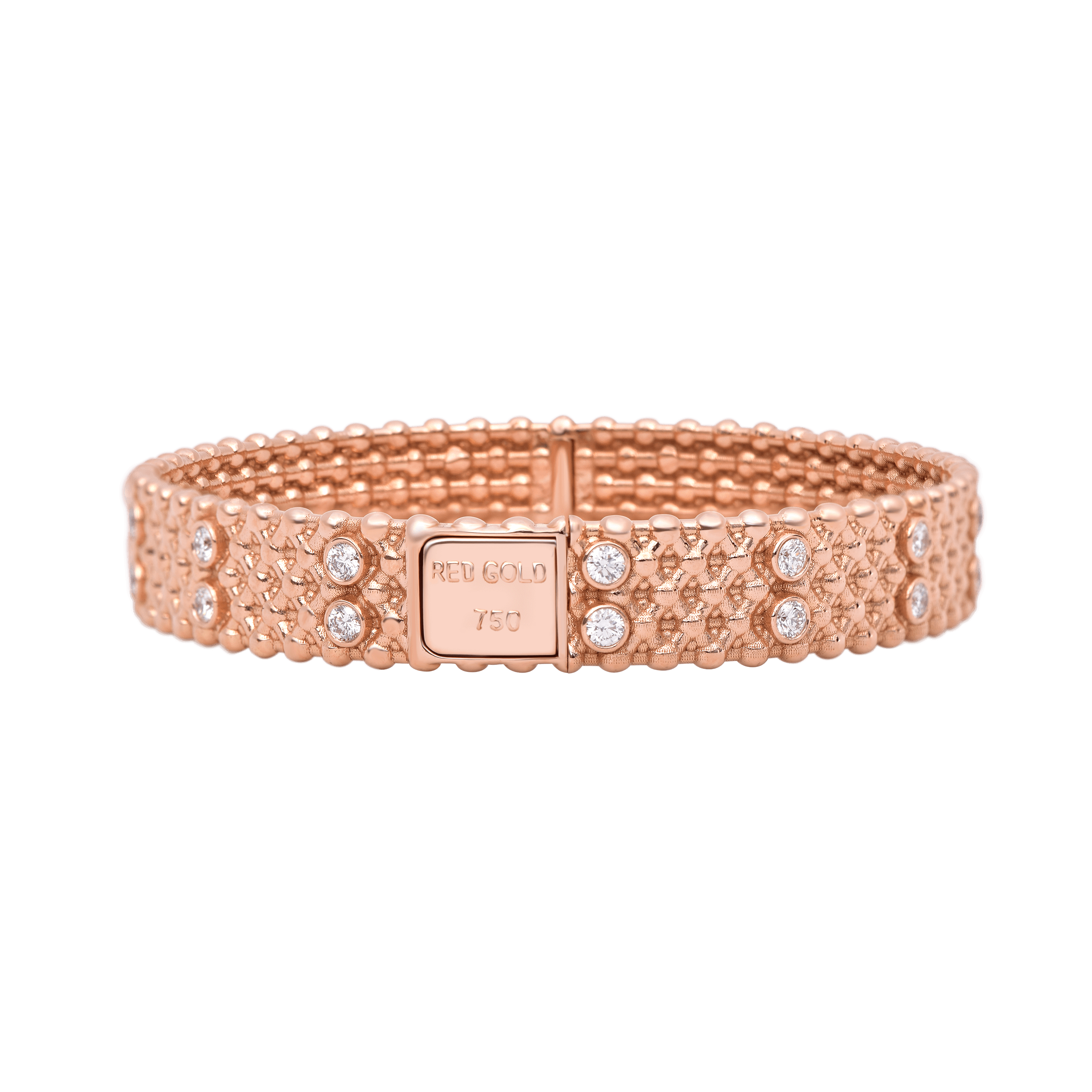 18K Gold Diamond Bangle – Only YoU