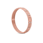 18K Gold Diamond Bangle – Only YoU