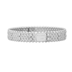18K Gold Diamond Bangle – Only You