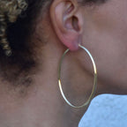 14K Gold Hoop Earrings