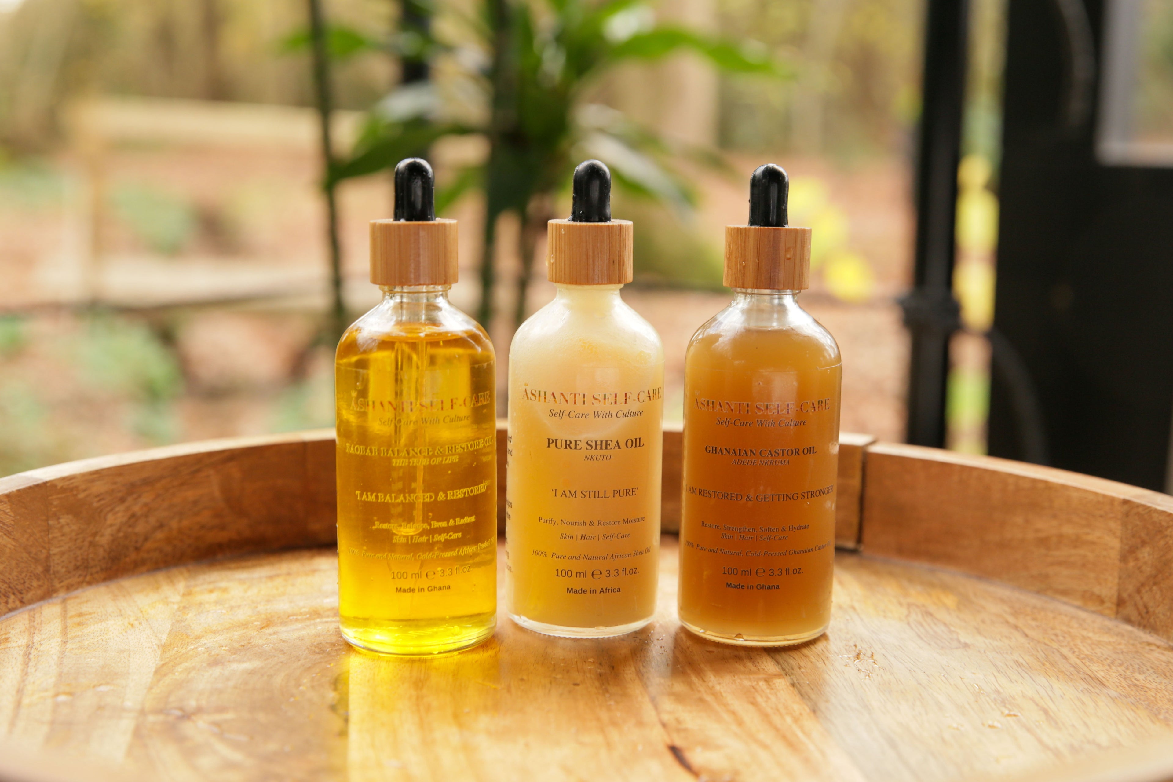Ashanti Self-Care Oil Discovery Set (Trio)