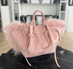 Monaco suede pink (large) ( PRE ORDER )