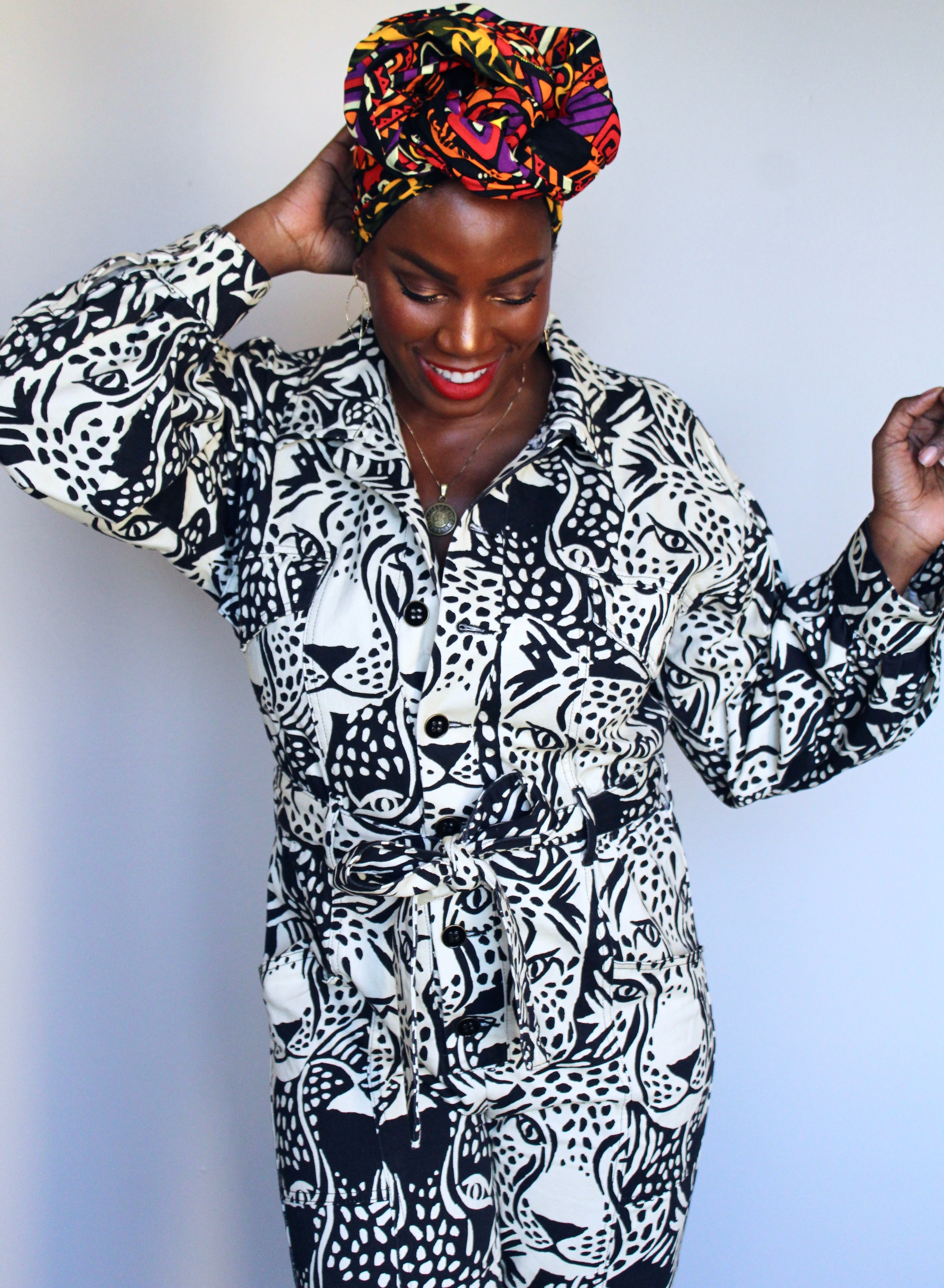 Queen of the Night Head Wrap